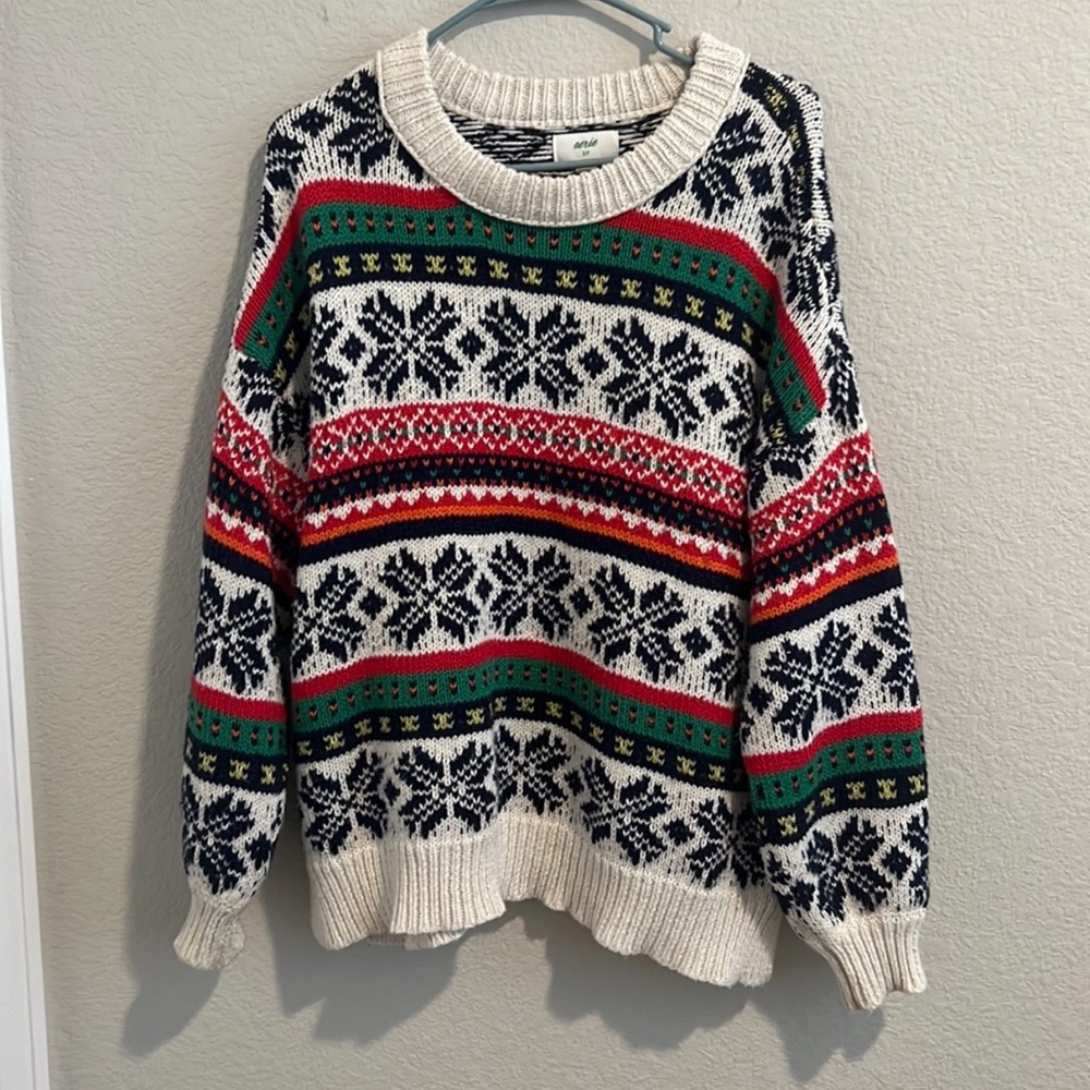 Aerie sweater xmas